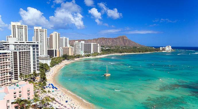 Heart Of Waikiki,1Bdrm,Free Parking, Wifi,No Resort Fees,Youtube,Netflix ! Honolulu Exterior foto